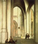 interior of the st.bavo church,haarlem Pieter Jansz Saenredam